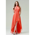 SINALOA robes de cocktail orange - Ref L528 - 03