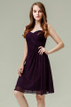 Ruched-Bodice Short Party Dress - Ref C691 - 06