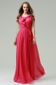 Long Chiffon Evening Dress With Ruffles - Ref L900 - 05