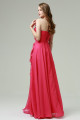 Long Chiffon Evening Dress With Ruffles - Ref L900 - 03