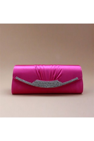 Evening clutch pink fuchsia arabesque - SAC007 #1