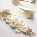 Flower Pink wedding belt a golden touch - Ref YD004 - 04
