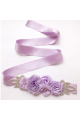 Flower Pink wedding belt a golden touch - Ref YD004 - 05