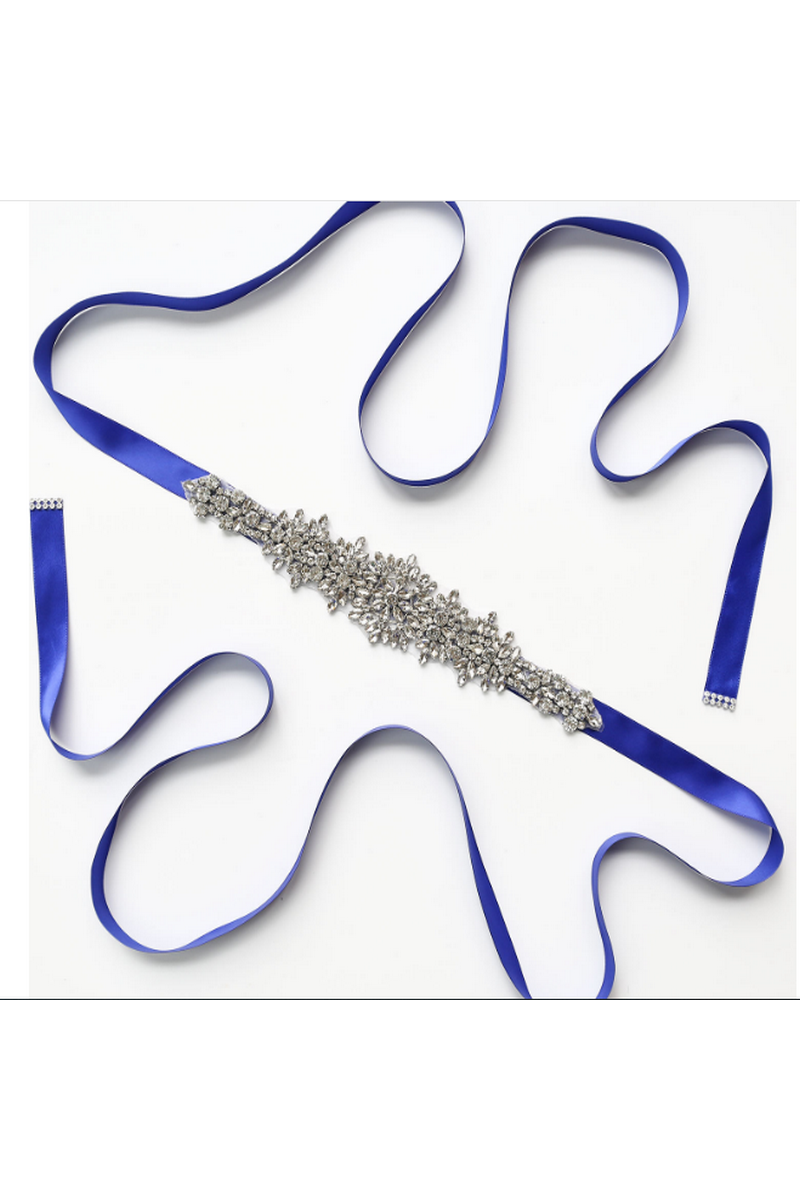 Ceinture ruban robe de mari?�e blanche - Ref YD010 - Ceintures pour mariage