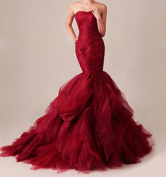 red a line gowns
