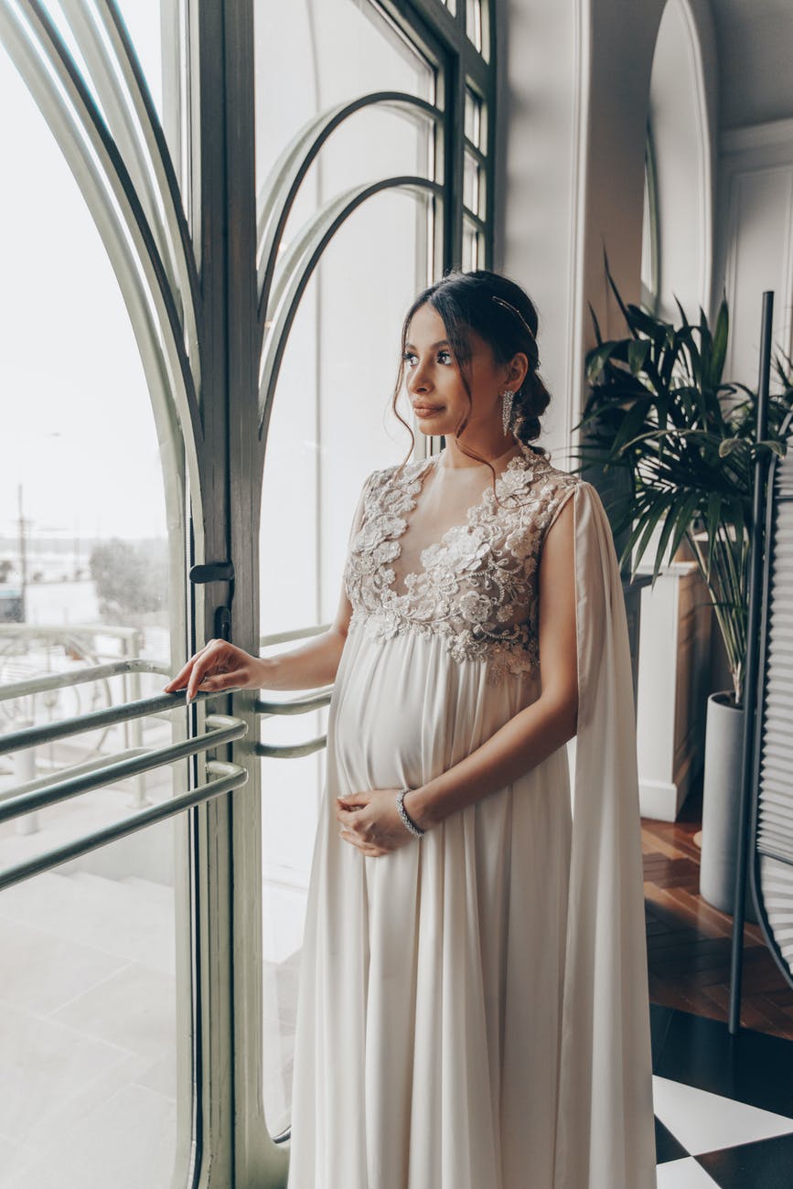 Robe de soirée pour photo femme enceinte ou soirée