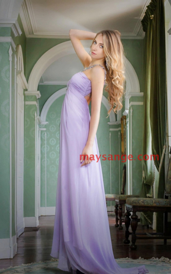 robe violet avis maysange